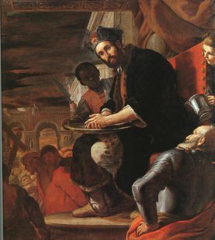 Mattia Preti : Pilate washing His Hands